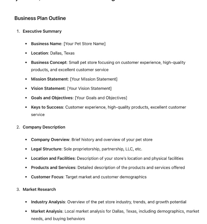 using chatgpt to write a business plan step 2